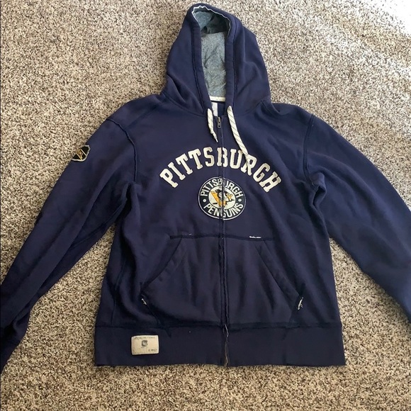 CCM Other - Men’s CCM Pittsburgh Penguins Zip Hoodie